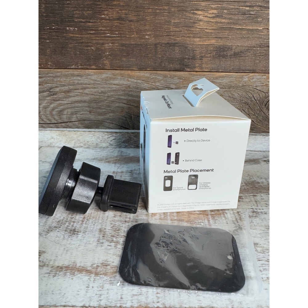 Boost Mobile Magnetic Car Mount Air Vent Rotating Phone Holder NIB MSRP $15 - Picture 4 of 4